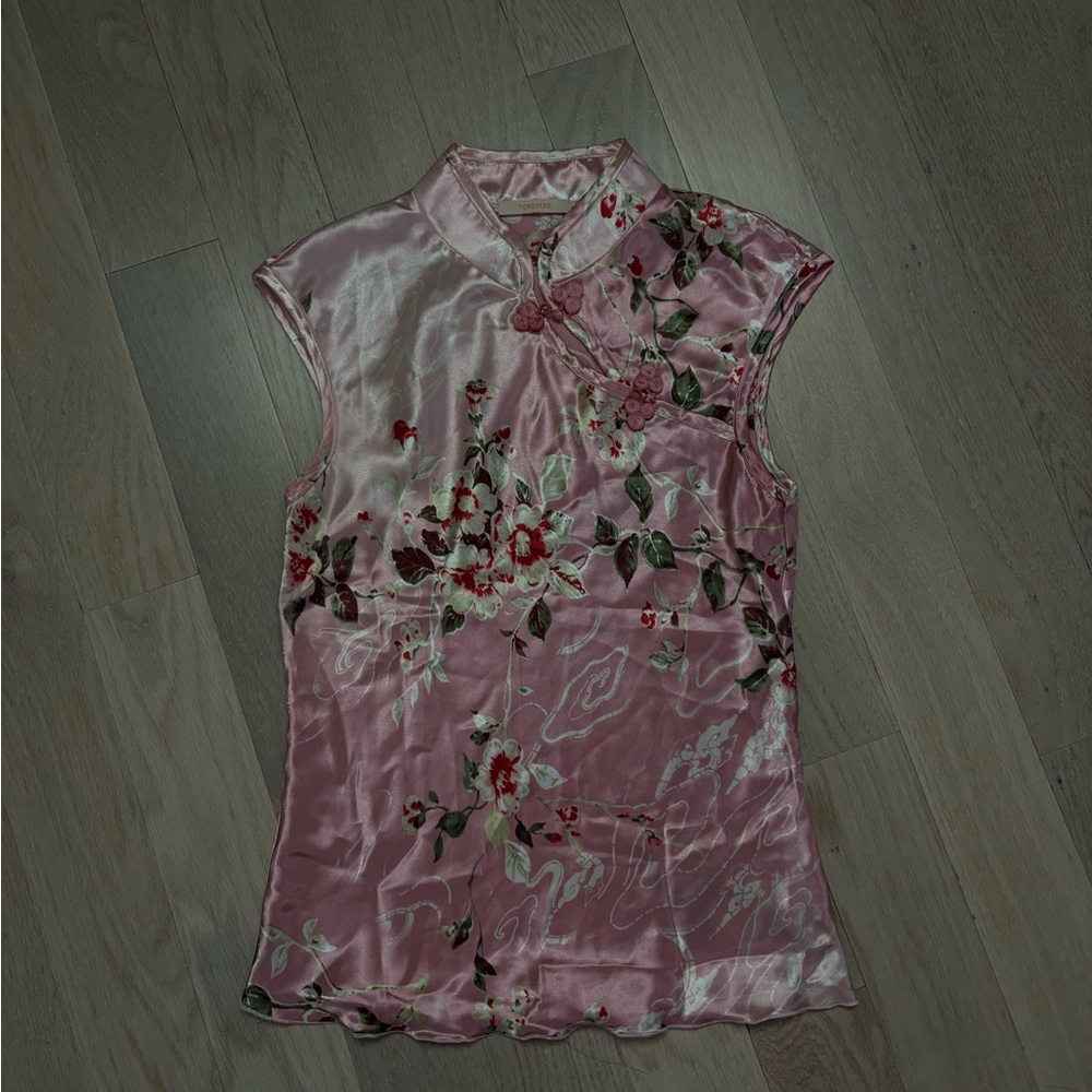 Chinese silk traditional top